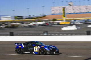 #2 Porsche 718 Cayman CS MR of Jason Bell and James Sofronas with GMG Racing

2019 Blancpain GT World Challenge America - Las Vegas, Las Vegas NV | Gavin Baker/SRO

