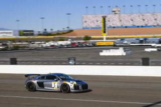 #5 Audi R8 LMS GT4 of Casey Dennis and Jeff Bader with USRD

2019 Blancpain GT World Challenge America - Las Vegas, Las Vegas NV | Gavin Baker/SRO
