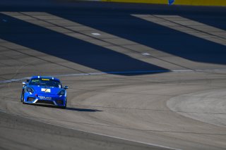 #2 Porsche 718 Cayman CS MR of Jason Bell and James Sofronas with GMG Racing

2019 Blancpain GT World Challenge America - Las Vegas, Las Vegas NV | Gavin Baker/SRO
