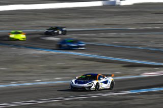#62 McLaren 570S GT4 of Mark Klenin  with KPR

2019 Blancpain GT World Challenge America - Las Vegas, Las Vegas NV | Gavin Baker/SRO
