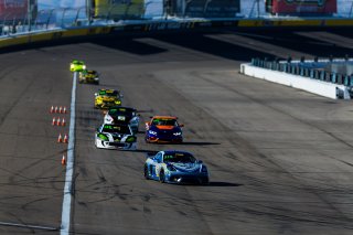 #210 Porsche 718 Cayman CS MR of Michael Dinan  with Flying Lizard Motorsports

2019 Blancpain GT World Challenge America - Las Vegas, Las Vegas NV | Fabian Lagunas/SRO