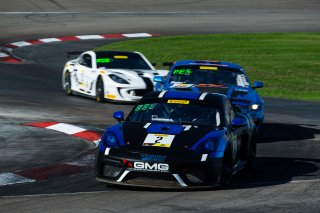 #2 Porsche 718 Cayman CS MR of Jason Bell and James Sofronas with GMG Racing

2019 Blancpain GT World Challenge America - Las Vegas, Las Vegas NV | Fabian Lagunas/SRO