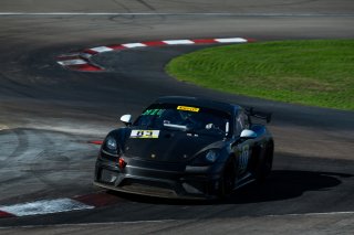#83 Porsche 718 Cayman CS MR of Kevan Millstein  with K2R Motorsports

2019 Blancpain GT World Challenge America - Las Vegas, Las Vegas NV | Fabian Lagunas/SRO