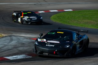 #10 McLaren 570S GT4 of Michael Cooper  with Blackdog Speed Shop

2019 Blancpain GT World Challenge America - Las Vegas, Las Vegas NV | Fabian Lagunas/SRO
