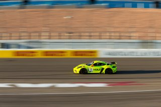 #77 Porsche 718 Cayman CS of Alan Brynjolfsson and Trent Hindman with Park Place Motorsports

2019 Blancpain GT World Challenge America - Las Vegas, Las Vegas NV | Fabian Lagunas/SRO