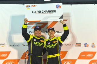 #77 Porsche 718 Cayman CS of Alan Brynjolfsson and Trent Hindman with Park Place Motorsports

2019 Blancpain GT World Challenge America - Las Vegas, Las Vegas NV | Gavin Baker/SRO
