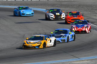 #18 McLaren 570S GT4 of Jarett Andretti  with Andretti Autosport

2019 Blancpain GT World Challenge America - Las Vegas, Las Vegas NV | Gavin Baker/SRO
