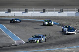 #64 Mercedes-AMG GT4 of Dmitri Novikov  with Rearden Racing

2019 Blancpain GT World Challenge America - Las Vegas, Las Vegas NV | Gavin Baker/SRO
