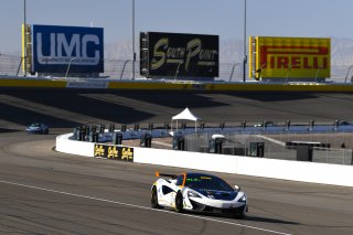 #62 McLaren 570S GT4 of Mark Klenin  with KPR

2019 Blancpain GT World Challenge America - Las Vegas, Las Vegas NV | Gavin Baker/SRO
