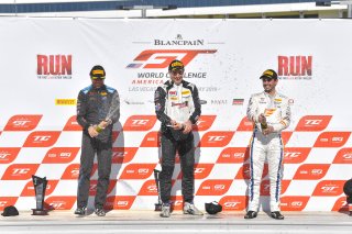 #10 McLaren 570S GT4 of Michael Cooper  with Blackdog Speed Shop

Spencer Pumpelly 

Jarett Andretti  

2019 Blancpain GT World Challenge America - Las Vegas, Las Vegas NV | Gavin Baker/SRO
