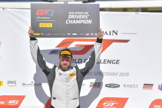 #12 Ford Mustang GT4 of Drew Stavely  with Ian Lacy Racing

2019 Blancpain GT World Challenge America - Las Vegas, Las Vegas NV | Gavin Baker/SRO
