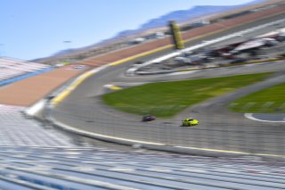 #77 Porsche 718 Cayman CS of Alan Brynjolfsson and Trent Hindman with Park Place Motorsports

2019 Blancpain GT World Challenge America - Las Vegas, Las Vegas NV | Gavin Baker/SRO
