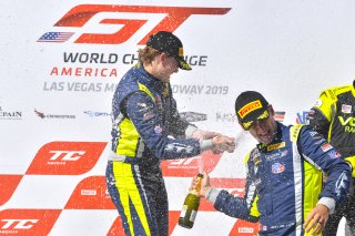 #28 BMW M4 GT4 of Harry Gottsacker and Jon Miller with ST Racing

2019 Blancpain GT World Challenge America - Las Vegas, Las Vegas NV | Gavin Baker/SRO
