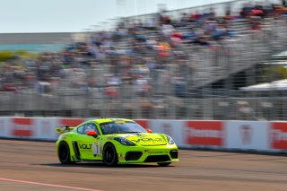 08 March 2019
#7 Park Place Motorsports Porsche 718 Cayman GT4 CS MR - Alan Brynjolfsson 

Streets of St. Petersburg

St Petersburg FL. Photo by SRO / Gavin Baker photography | &copy; 2018 Gavin Baker
Gavin Baker
www.GavinBakerPhotography.com