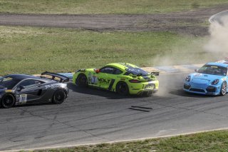 #7, Park Place Motorsports, Porsche 718 Cayman CS MR, Alan Brynjolfsson, \g7#7\, SRO at Sonoma Raceway, Sonoma CA
 | Brian Cleary/SRO
