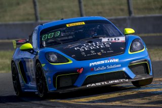 #66, TRG- The Racers Group, Porsche 718 Cayman CS MR, Spencer Pumpelly, \g66#7\, SRO at Sonoma Raceway, Sonoma CA
 | Brian Cleary/SRO
