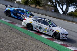 #452 BMW M4, Daren Jorgensen, Brett Storm, Pirelli GT4 America, Race 1, WeatherTech Raceway Laguna Seca, March 29, 2019.  (SRO/Brian Cleary)
 | SRO Motorsports Group