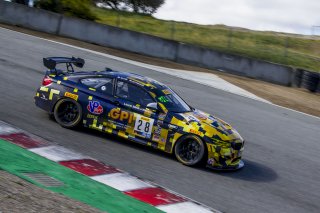 #28 BMW M4, GT4, Jon Miller, Harry Gottsacker, Pirelli GT4 America, Race 1, WeatherTech Raceway Laguna Seca, March 29, 2019.  (SRO/Brian Cleary)
 | SRO Motorsports Group