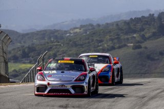 #17 Porsche 718 Cayman CS MR, Pirelli GT4 America, Race 1, WeatherTech Raceway Laguna Seca, March 29, 2019.  (SRO/Brian Cleary)
 | SRO Motorsports Group