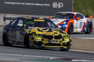 #28 BMW M4, GT4, Jon Miller, Harry Gottsacker, Pirelli GT4 America, WeatherTech Raceway Laguna Seca, March 2019.  (SRO/Brian Cleary)
 | SRO Motorsports Group