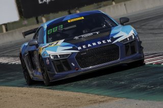 #91 Audi R8 LMS GT4, Jeff Burton, Vesko Kosarov, race 2, Pirelli GT4 America, WeatherTech Raceway Laguna Seca, March 2019.  (SRO/Brian Cleary)
 | SRO Motorsports Group
