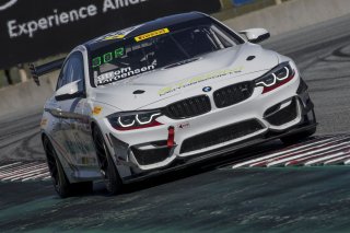 #452 BMW M4, Daren Jorgensen, Brett Storm, }, race 2, Pirelli GT4 America, WeatherTech Raceway #452 BMW M4, }Laguna Seca, March 2019.  (SRO/Brian Cleary)
 | SRO Motorsports Group