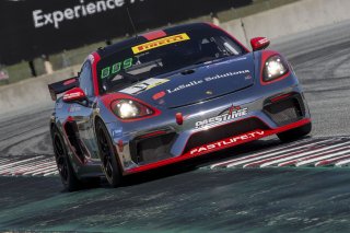 #17 Porsche 718 Cayman CS M, race 2, Pirelli GT4 America, WeatherTech Raceway Laguna Seca, March 2019.  (SRO/Brian Cleary)
 | SRO Motorsports Group
