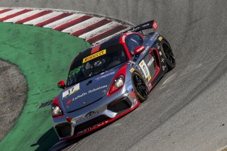 #17 Porsche 718 Cayman CS M, race 2, Pirelli GT4 America, WeatherTech Raceway Laguna Seca, March 2019.  (SRO/Brian Cleary)
 | SRO Motorsports Group