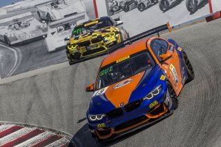 #19 BMW M4, GT4, Sean Quinlan, Gregory Liefooghe, race 2, Pirelli GT4 America, WeatherTech Raceway Laguna Seca, March 2019.  (SRO/Brian Cleary)
 | SRO Motorsports Group