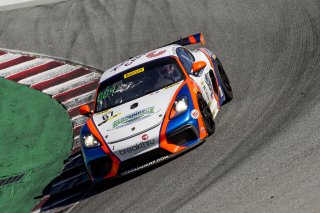 #67 Porsche 718 Cayman CS MR, Chris Bellomo, Kevin Woods, Pirelli GT4 America, Race 2, WaetherTech Raceway Laguna Seca, March 2019.  (SRO/Brian Cleary)
 | SRO Motorsports Group