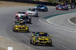#38 BMW M4, GT4, Samantha Tan, Jason Wolfe, Pirelli GT4 America, Race 2, WeatherTech Raceway Laguna Seca, March 2019.  (SRO/Brian Cleary)
 | SRO Motorsports Group