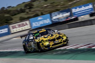 #28 BMW M4, GT4, Jon Miller, Harry Gottsacker, Pirelli GT4 America, Race 2, WeatherTech Raceway Laguna Seca, March 2019.  (SRO/Brian Cleary)
 | SRO Motorsports Group