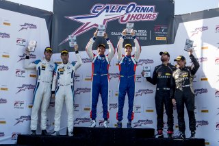 Podium, Pirelli GT4 America, Race 2, WeatherTech Raceway Laguna Seca, March 2019.  (SRO/Brian Cleary)
 | SRO Motorsports Group