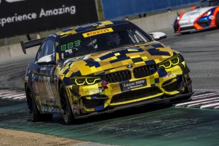 #38 BMW M4, GT4, Samantha Tan, Jason Wolfe, Race 2 Pirelli GT4 America, WaetherTech Raceway Laguna Seca, March 2019.  (SRO/Brian Cleary)
 | SRO Motorsports Group