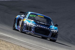 #91 Audi R8 LMS GT4, Jeff Burton, Vesko Kosarov, Pirelli GT4 America, Race 1, WaetherTech Raceway Laguna Seca, March 2019.  (SRO/Brian Cleary)
 | SRO Motorsports Group
