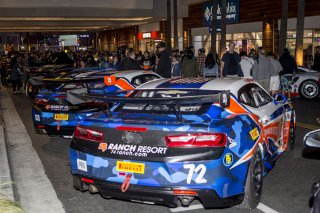#72 Chevrolet Camaro GT4 of Shane Lewis, Streets of Long Beach, Long Beach, CA.
 | Brian Cleary/SRO      