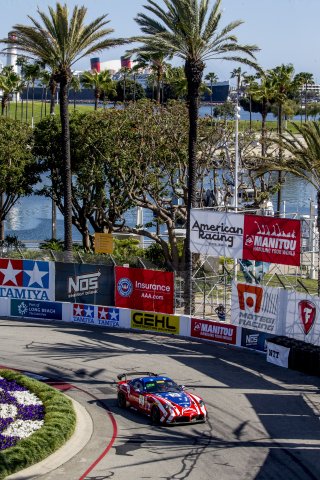 #50 Panoz Avezzano GT4 of Ian James, Streets of Long Beach, Long Beach, CA.  (Photo by Brian Cleary/SRO)
 | Brian Cleary/BCPix.com