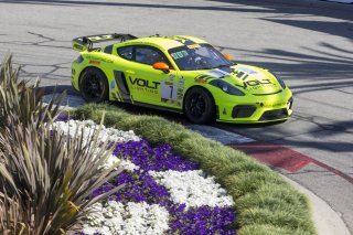#7 Porsche 718 Cayman GT4 CS MR of Alan Brynjolfsson, Streets of Long Beach, Long Beach, CA.  (Photo by Brian Cleary/SRO)
 | Brian Cleary/BCPix.com