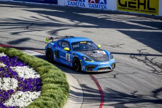 #66 Porsche 718 Cayman CS MR of Spencer Pumpelly, Streets of Long Beach, Long Beach, CA.
 | Brian Cleary/BCPix.com
