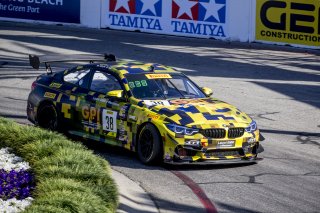 #38 BMW M4 GT4 of Samantha Tan, Streets of Long Beach, Long Beach, CA.    | Brian Cleary/BCPix.com