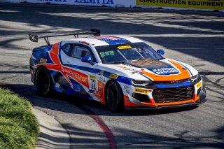 #72 Chevrolet Camaro GT4 of Shane Lewis, Streets of Long Beach, Long Beach, CA.
 | Brian Cleary/SRO      