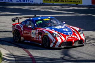 #50 Panoz Avezzano GT4 of Ian James, Streets of Long Beach, Long Beach, CA.
 | Brian Cleary/SRO      