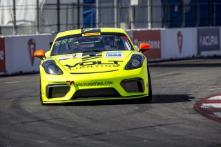 #7 Porsche 718 Cayman GT4 CS MR of Alan Brynjolfsson, Streets of Long Beach, Long Beach, CA.  (Photo by Ken Weisenberger)
 | Brian Cleary/BCPix.com    