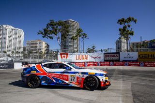 #72 Chevrolet Camaro GT4 of Shane Lewis, Streets of Long Beach, Long Beach, CA.
 | Brian Cleary/SRO      