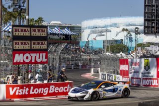 #62 McLaren 570S GT4 of Mark Klenin, Streets of Long Beach, Long Beach, CA.
 | Brian Cleary/SRO      