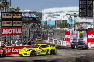 #7 Porsche 718 Cayman GT4 CS MR of Alan Brynjolfsson, Streets of Long Beach, Long Beach, CA.
 | Brian Cleary/SRO      
