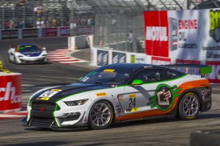 #24 Ford Mustang GT4 of Frank Gannett, Streets of Long Beach, Long Beach, CA.
 | Brian Cleary/SRO      