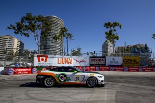 #24 Ford Mustang GT4 of Frank Gannett, Streets of Long Beach, Long Beach, CA.
 | Brian Cleary/SRO      