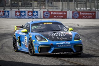 #66 Porsche 718 Cayman CS MR of Spencer Pumpelly, Streets of Long Beach, Long Beach, CA.
 | Brian Cleary/BCPix.com