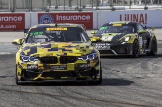 #38 BMW M4 GT4 of Samantha Tan, Streets of Long Beach, Long Beach, CA.
 | Brian Cleary/BCPix.com
